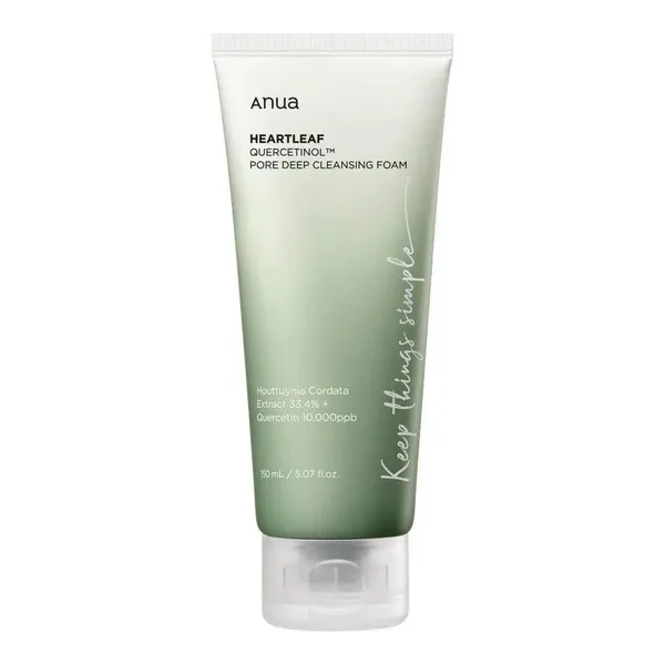 Heartleaf Quercetinol Pore Deep Cleansing Foam 150ml by Anua — wholesale Dubai
