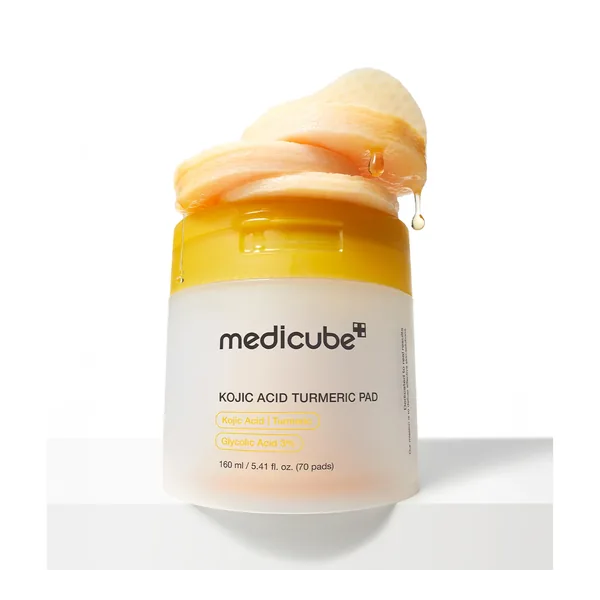 Kojic Acid Turmeric Pad 160ml by Medicube — wholesale Dubai