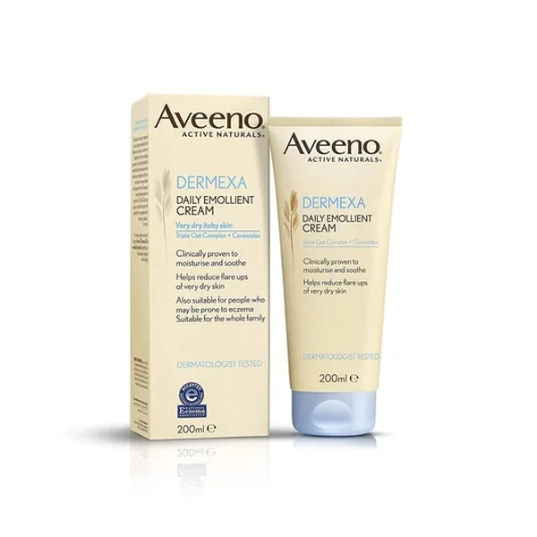 Dermexa Soothing Emollient Cream 200ml by Aveeno — wholesale Dubai