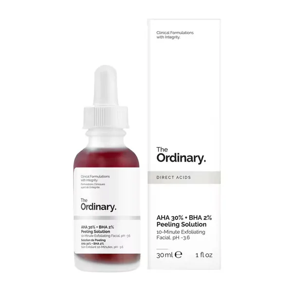 Aha 30% + Bha 2% Peeling Solution 30ml by The Ordinary — wholesale Dubai