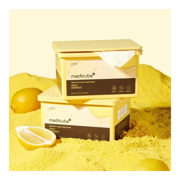 Deep Vita C Daily Quick Mask 350g — Medicube wholesale UAE