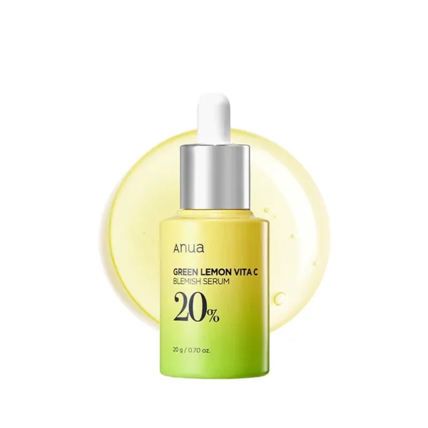 Green Lemon Vita C Blemish Serum 20% 20g — Anua wholesale UAE