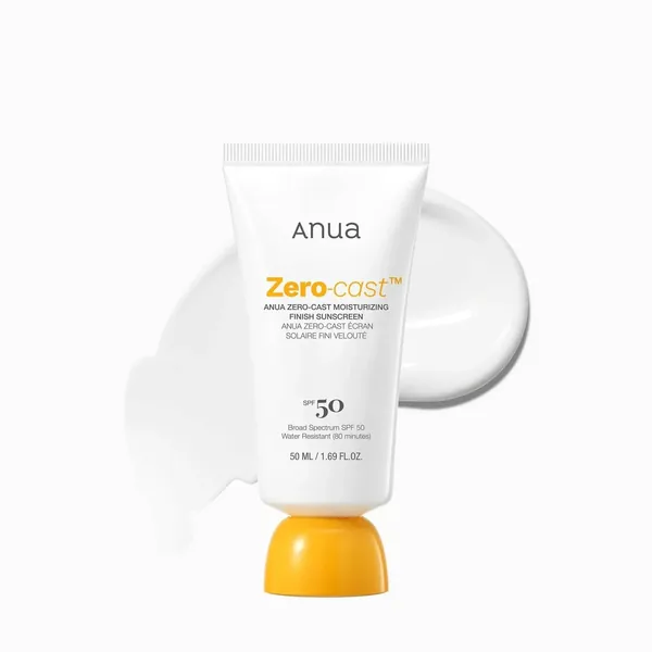 Zero-Cast Moisturizing Finish SPF50 Sunscreen 50ml — Anua wholesale UAE