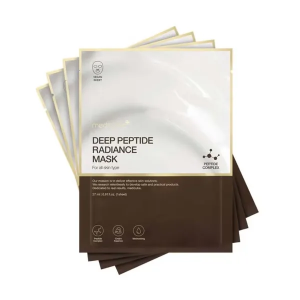 Deep Peptide Radiance Mask 27ml | Pack of 4 by Medicube — wholesale Dubai