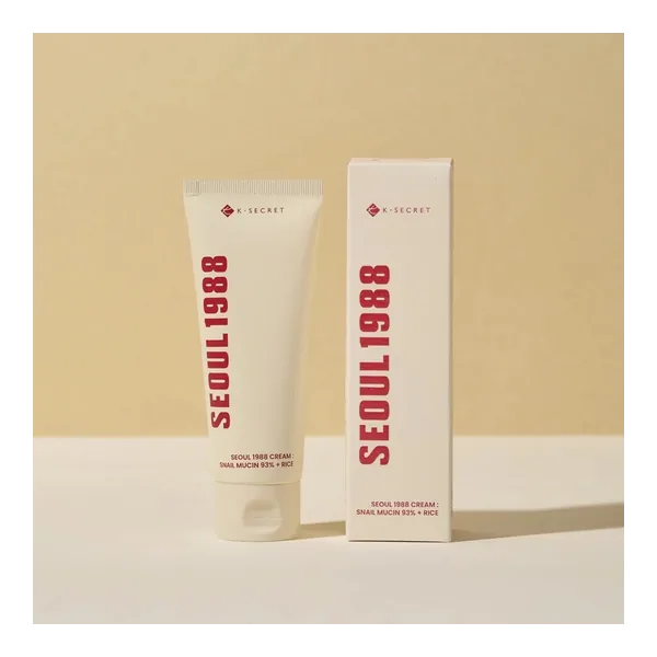 S 1988 Cream : Snail Mucin 93% + Rice 100ml by K-Secret — wholesale Dubai