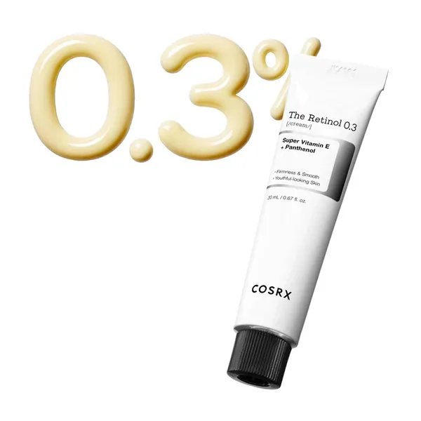 The Retinol 0.3 Super Vitamin E + Panthenol Cream 20ml — Cosrx wholesale UAE