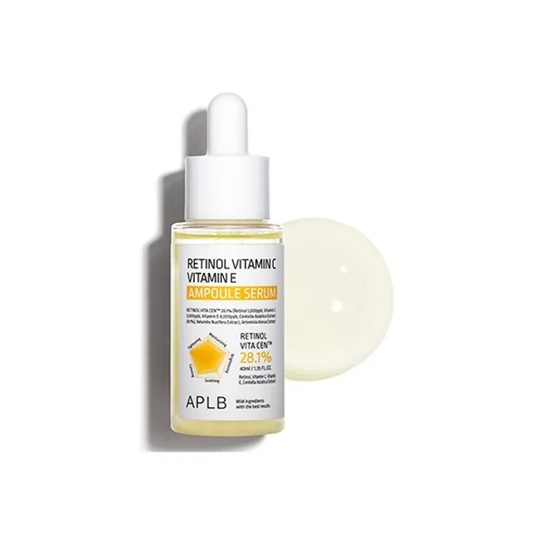 Retinol Vitamin C Vitamin E Ampoule Serum 40ml — APLB wholesale UAE